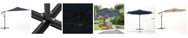 Noble House Stanley Outdoor Banana Sun Canopy with Frame